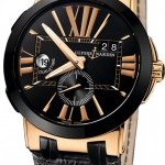 Ulysse Nardin 246-00-542  Executive Dual Time 43mm Mens Watch