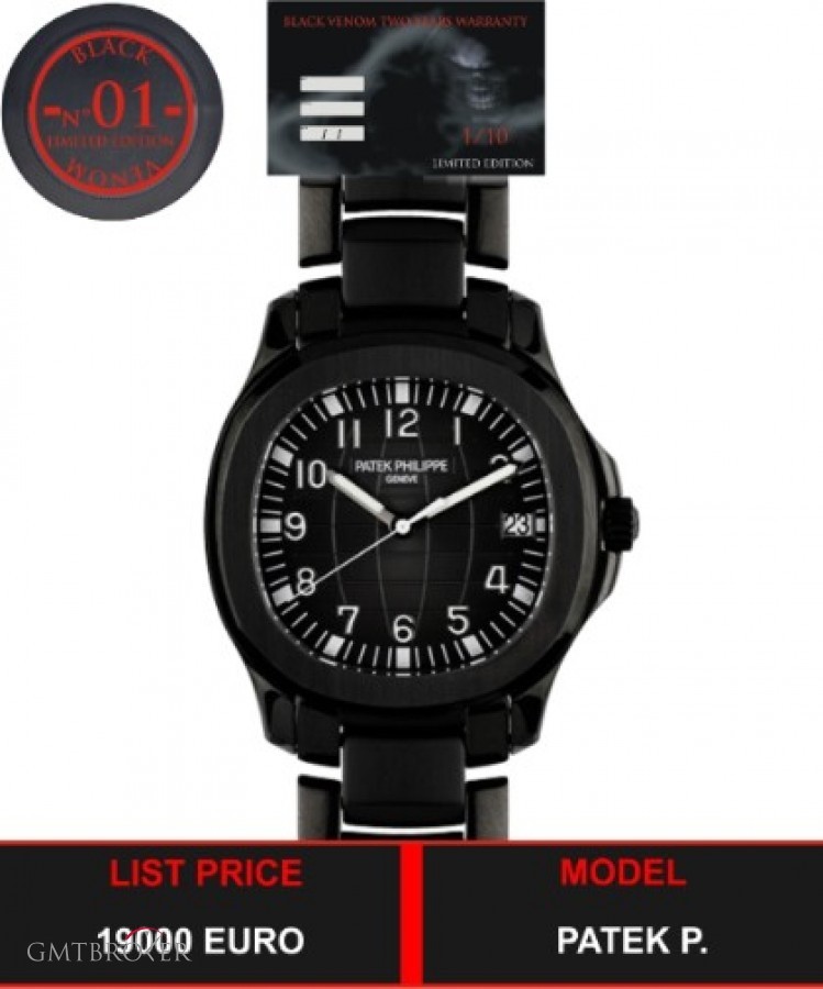 Patek Philippe Aquanaut 5167 Black Venom Limited Edition 410 Dlc Foto 1 Hoch Gmtbroker