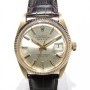 Rolex Datejust 1607 Rose Gold Rose Gold 18k On A Leather