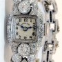 Hamilton Ladies Platinum  335 CT Diamond Watch