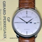 Girard Perregaux 1966 18k White Gold Automatic Mens Watch BoxPapers