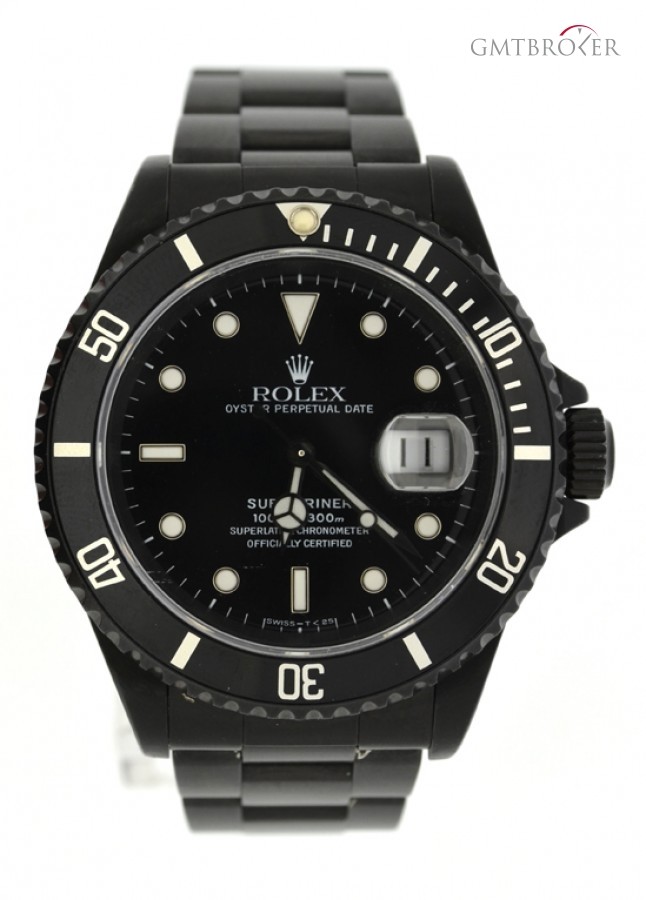 rolex submariner blackout