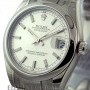 Rolex Stainless Steel Silver Dial 31mm