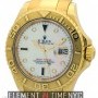 Rolex 40mm 18k Yellow Gold Mother Of Pearl Serti Dial Ci