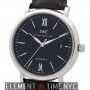 IWC Stainless Steel Date Black Dial 40mm
