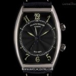 Franck Muller 18k WG Black Guilloche Dial Big Ben Alarm BP 5850