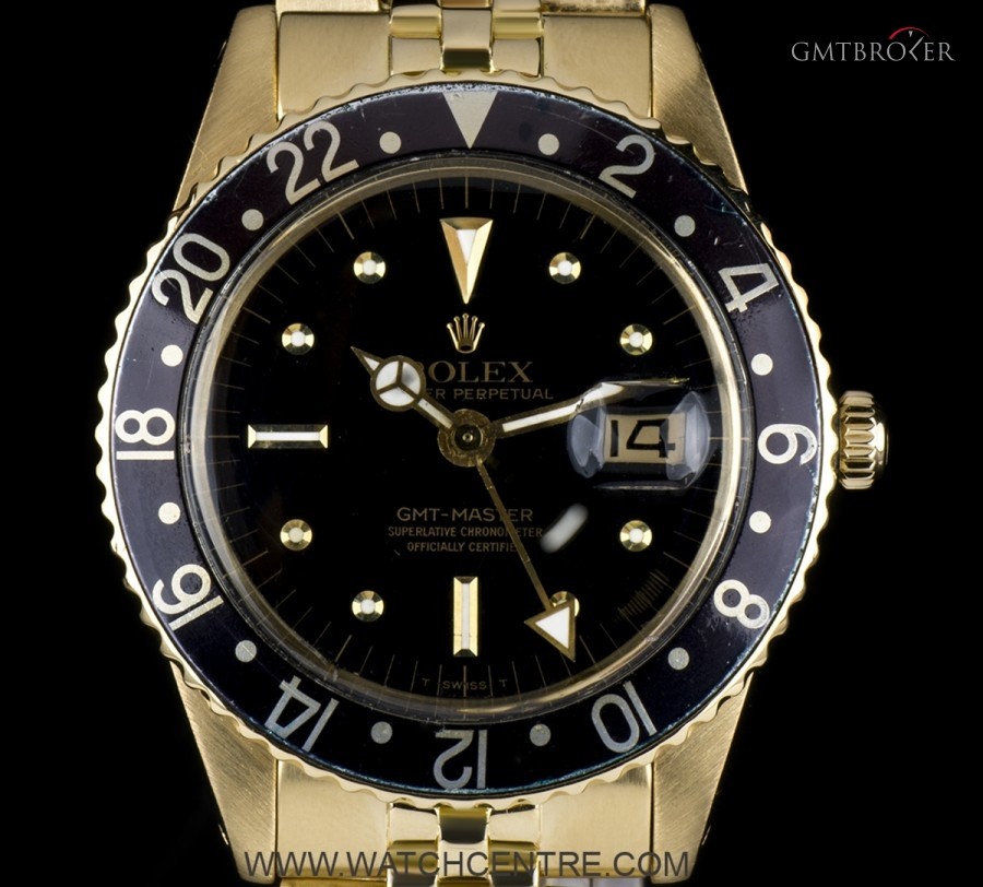 Rolex 18k YG OP Nipple Dial No Crown Guard GMT-Master Vi, Фото 1 о Gmtbroker