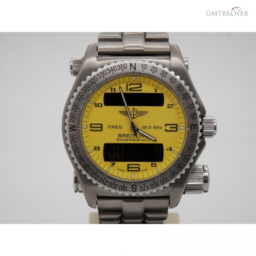 breitling emergency yellow