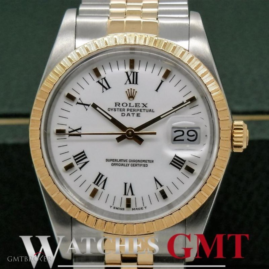 Rolex DATE 15053 STEEL GOLD SERIE R, 照片1 在Gmtbroker