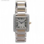Cartier Tank Francaise W51005Q4 18K Gold and Steel Custom